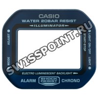 Минеральное стекло Casio 10570321 с принтом для часов Casio DW-5600LU-2