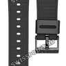 Черный полимерный ремешок Casio 70378364 для часов Casio DBC-62, DBC-310B, DBC-80, DBC-81, DBX-102