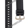 Черный полимерный ремешок Casio 10450942, стальная пряжка, для часов Casio Pro Trek PRG-270-1E, PRG-270-4E