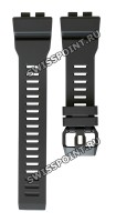 Черный полимерный ремешок Casio 10575392 для часов Casio GBD-800-1B