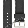 Черный кожаный ремешок Tissot T600013436, 22/20, с вырезом, теленок, стальная пряжка, для часов Tissot Atollo S463