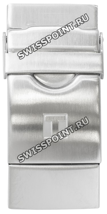 Стальной раскладной замок / клипса Tissot T640030280, 20 мм, для каучукового ремешка часов Tissot