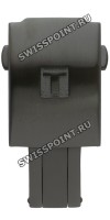 Черный стальной раскладной замок Tissot T640027130, 20 мм, для каучукового ремешка часов Tissot