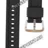 Черный полимерный ремешок Casio 10631626, стальная пряжка, для часов Casio Pro Trek PRG-40, PRG-240