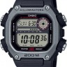 Черный полимерный ремешок Casio 10600971 для часов Casio AE-1500WH-1A, DW-291H-1A, DW-291H-1B, DW-291H-9A, W-737H-1A, W-737H-1A2