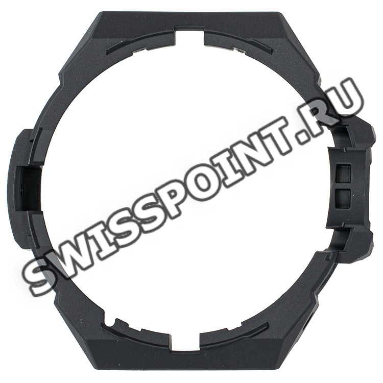 Нижний черный рант корпуса часов Casio 10435457 для часов Casio GA-1000-1A, GA-1000-1B, GA-1000-2B, GA-1000-4A, GA-1000-4B, GA-1000-8A, GA-1000-9B, GA-1000-9G, GA-1000FC-1A, GA-1100-1A, GA-1100-1A1, GA-1100-1A3, GA-1100-2B, GA-1100-9G, GA-1100GB-1A, GA-11