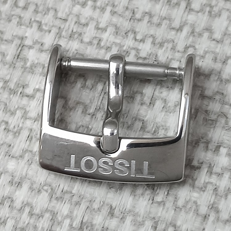 Застежка Tissot, 14 мм, для кожаного ремешка