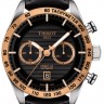 Черный кожаный ремешок Tissot T610038131, теленок, без замка, 22/20 мм, для часов Tissot Heritage 1973 T124.427, PRS 516 T925.427