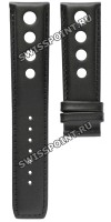 Черный кожаный ремешок Tissot T610038131, теленок, без замка, 22/20 мм, для часов Tissot Heritage 1973 T124.427, PRS 516 T925.427