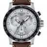 Коричневый кожаный ремешок Tissot T600044980 / T610044981, 22/22, теленок, стальная пряжка, для часов Tissot SuperSport Chrono T125.617.16.031.00, T125.617.16.041.00, T125.617.16.051.01