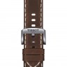 Коричневый кожаный ремешок Tissot T600044980 / T610044981, 22/22, теленок, стальная пряжка, для часов Tissot SuperSport Chrono T125.617.16.031.00, T125.617.16.041.00, T125.617.16.051.01