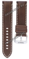 Коричневый кожаный ремешок Tissot T600044980 / T610044981, 22/22, теленок, стальная пряжка, для часов Tissot SuperSport Chrono T125.617.16.031.00, T125.617.16.041.00, T125.617.16.051.01