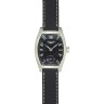 Черный кожаный ремешок Longines L682112053, теленок, 10/8, без замка, для часов Longines Evidenza L2.175.0, L2.175.4,
