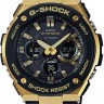Черный полимерный ремешок Casio 10502763, стальная пряжка, для часов Casio G-Shock GST-210, GST-400, GST-410, GST-S100, GST-S110, GST-W100, GST-W110