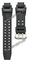 Черный полимерный ремешок Casio 10435462 для часов Casio GA-1000-1A