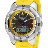 Желтый силиконовый ремешок Tissot T610020718, 20/20, без замка, для часов Tissot T-Touch Nascar Z252/352, Z253/353