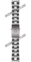 Титановый браслет Tissot T605039899 для часов Tissot PR 100 Titanium T101.410