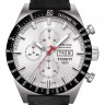 Черный кожаный ремешок Tissot T610029673, теленок, 22/20, с отверстиями, без замка, для часов Tissot PRS 516 T044.614, T044614A, T044.632, T044632A
