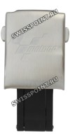 Стальной раскладной замок Tissot T640015863, 20 мм, для каучукового ремешка часов Tissot