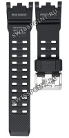 Черный полимерный ремешок Casio 10634393 для часов Casio GWG-2000-1A1, GWG-2040FR-1A