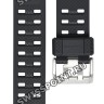 Черный полимерный ремешок Casio 10634393 для часов Casio GWG-2000-1A1, GWG-2040FR-1A