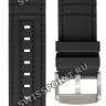 Черный каучуковый ремешок Tissot T604047163 с тканевой накладкой, 22/22, стальная пряжка, для часов Tissot T-Sport T125.617.17.051.02 Supersport Chrono