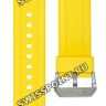 Желтый полимерный ремешок Casio 10449652 для часов Casio EMA-100B-1A9