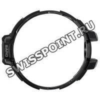 Нижний черный рант корпуса часов Casio 10530047 для часов Casio GWN-Q1000MC-1A, GWN-Q1000MC-1A2, GWN-Q1000-1A, GWN-Q1000MB-1A