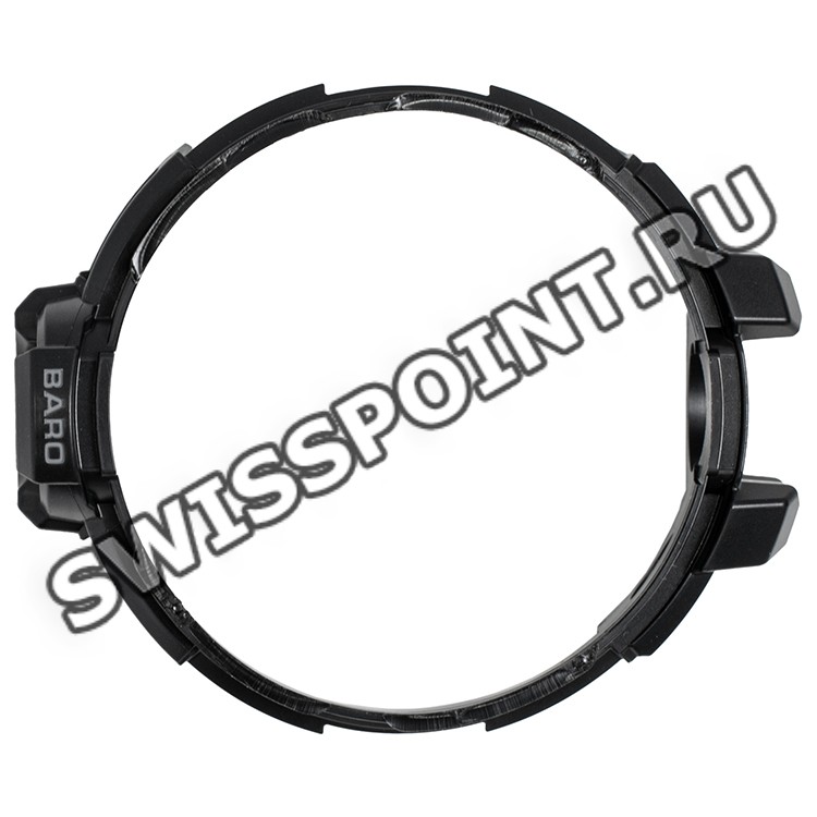 Нижний черный рант корпуса часов Casio 10530047 для часов Casio GWN-Q1000MC-1A, GWN-Q1000MC-1A2, GWN-Q1000-1A, GWN-Q1000MB-1A