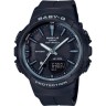 Черный полимерный ремешок Casio 10550770 для часов Casio BGS-100-1A, BGS-100SC-1A