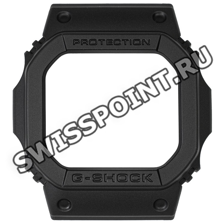 Черный рант корпуса часов Casio 10471134 для часов Casio DW-D5600P-1, GLS-5600CL-1