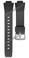 Черный полимерный ремешок Casio 10673249 для часов Casio GST-B600-1A