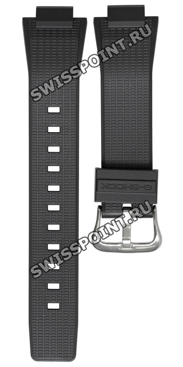 Черный полимерный ремешок Casio 10673249 для часов Casio GST-B600-1A