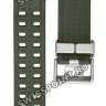 Зеленый полимерный ремешок Casio 10632704 для часов Casio GWG-1000-1A3