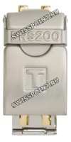 Стальной замок браслета Tissot T631015811, двухцветный, сталь/жёлтый, для часов Tissot PRS 200 T362/462