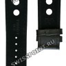 Черный кожаный ремешок Tissot T610045136, теленок, 22/20, без замка, для часов Tissot Heritage 1973 T124.427