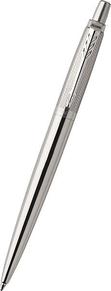 1953197 Шариковая ручка Parker Jotter Premium, St. Steel Diagonal CT, MBlack (№ 422)