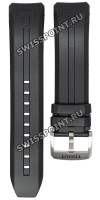 Черный каучуковый ремешок Tissot T603044330, 23/22, титановая пряжка, для часов Tissot T121.420.47.051.00 T-Touch Connect Solar