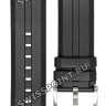 Черный каучуковый ремешок Tissot T603044330, 23/22, титановая пряжка, для часов Tissot T121.420.47.051.00 T-Touch Connect Solar