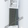 Черный каучуковый ремешок Certina C603019463, зеленая прострочка, черная пряжка, для часов Certina DS-2 C024.447.17.051.22