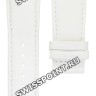Белый кожаный ремешок Tissot T610028963, теленок, 22/18, без замка, для часов Tissot T-Wave T023.309