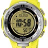 Желтый полимерный ремешок Casio 10470459 для часов Casio PRW-3000-9B