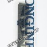 Черный кожаный ремешок Longines L682149056, 19/16, с вырезом 16 мм, без замка, для часов Longines Prestige L4.823.6.32.0