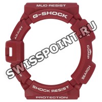 Красный полимерный рант корпуса часов Casio 10484513 для часов Casio G-9300RD-4