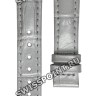 Серый кожаный ремешок Balmain B1732379, 16/14, с боковым вырезом, без замка, для часов Balmain Orithia 4091