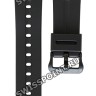 Черный полимерный ремешок Casio 71604350 для часов Casio AD-300, AW-61, AW-506, DW-280, DW-290, DW-340, MD-309, MD-310