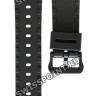 Черный полимерный ремешок Casio 71604350 для часов Casio AD-300, AW-61, AW-506, DW-280, DW-290, DW-340, MD-309, MD-310