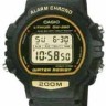 Черный полимерный ремешок Casio 71604350 для часов Casio AD-300, AW-61, AW-506, DW-280, DW-290, DW-340, MD-309, MD-310