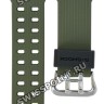 Зеленый полимерный ремешок Casio 10697538 для часов Casio Mudmaster GG-1000-1A3