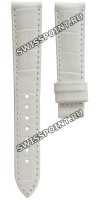 Белый кожаный ремешок Certina C610015261, теленок, имитация крокодила, 17/14, без замка, для часов Certina DS Podium Lady C001.217, С033.234 Белый кожаный ремешок Certina C610015261, теленок, имитация крокодила, 17/14, без замка, для часов Certina DS Podium Lady C001.217, С033.234